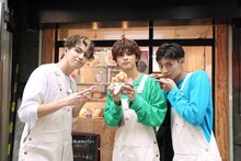 左からタカシ、タクヤ、アロハ。