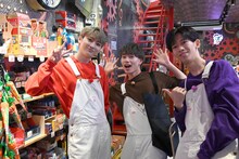 左からユーキ、マサヒロ、リョウガ。