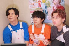 左からカイ、ハル、シューヤ。