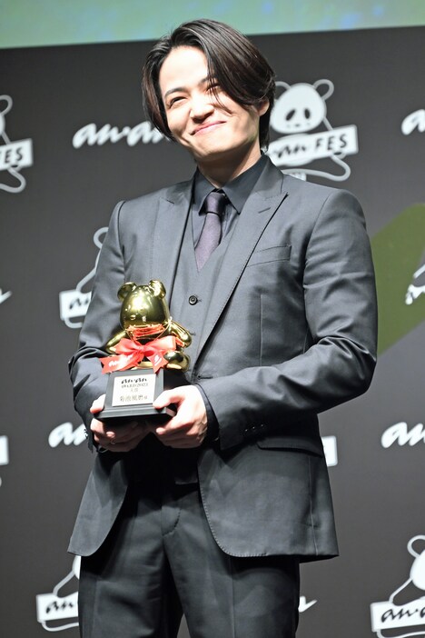 大きな笑顔の菊池風磨（Sexy Zone）