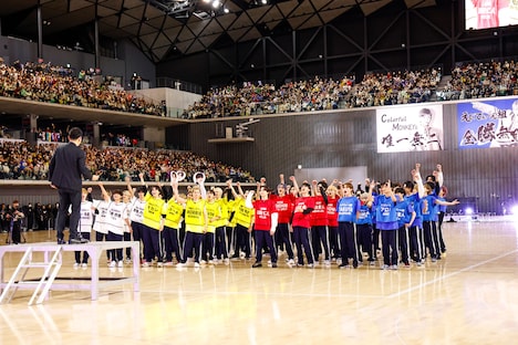 開会式の様子。