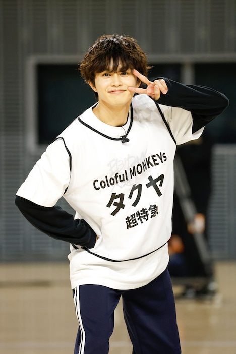 16回という記録を叩き出した王者・タクヤ（超特急）のキメ顔。