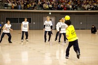 ドッジボールの様子。