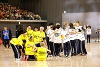 ドッジボールの様子。