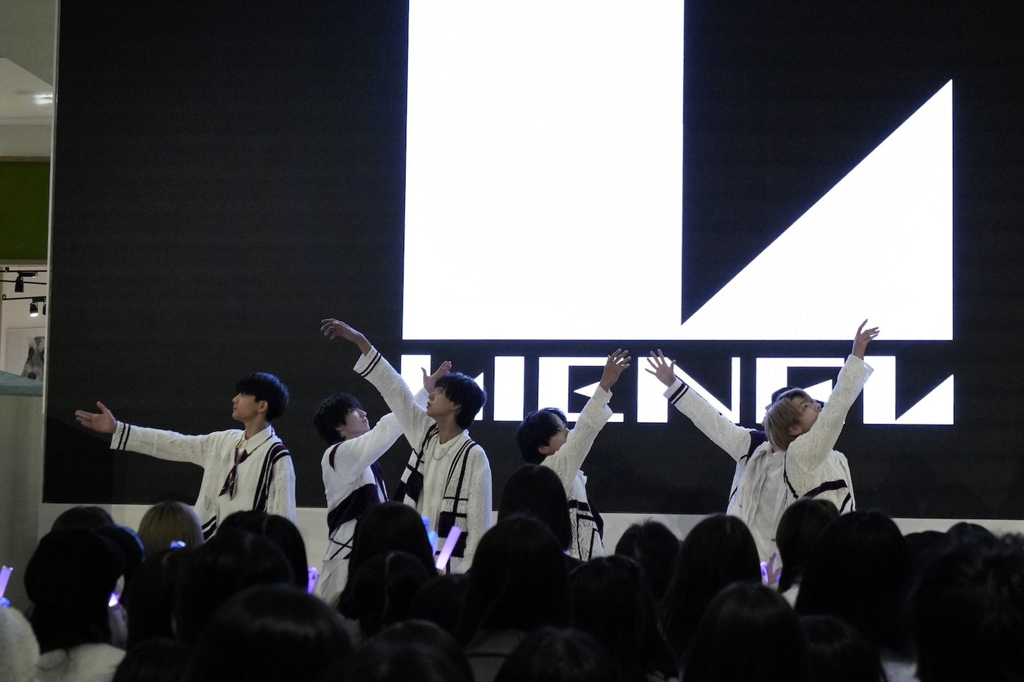 Lienel「kimito」リリースイベントの様子。