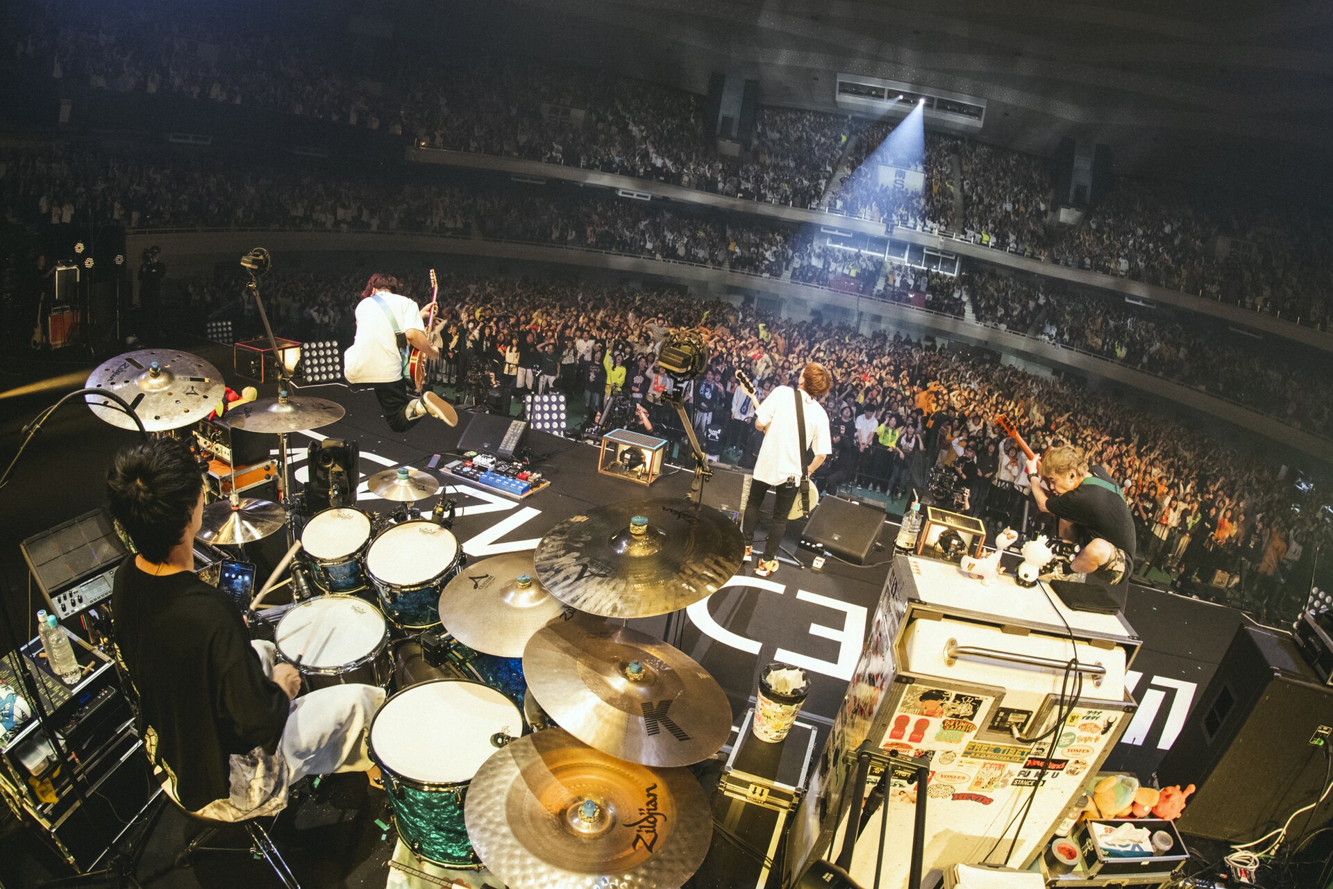 04 Limited Sazabysがバンド愛炸裂させた日本武道館ワンマン