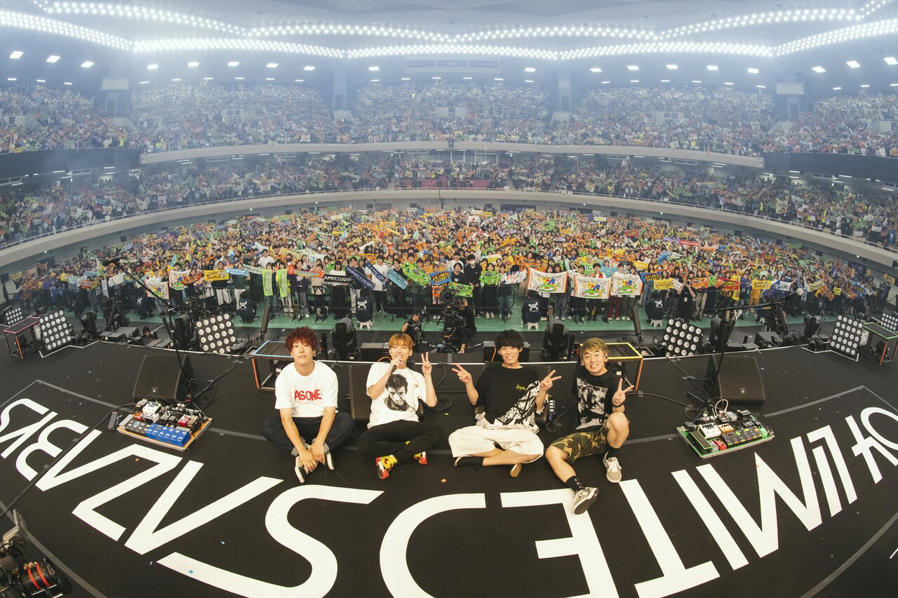 04 Limited Sazabysがバンド愛炸裂させた日本武道館ワンマン