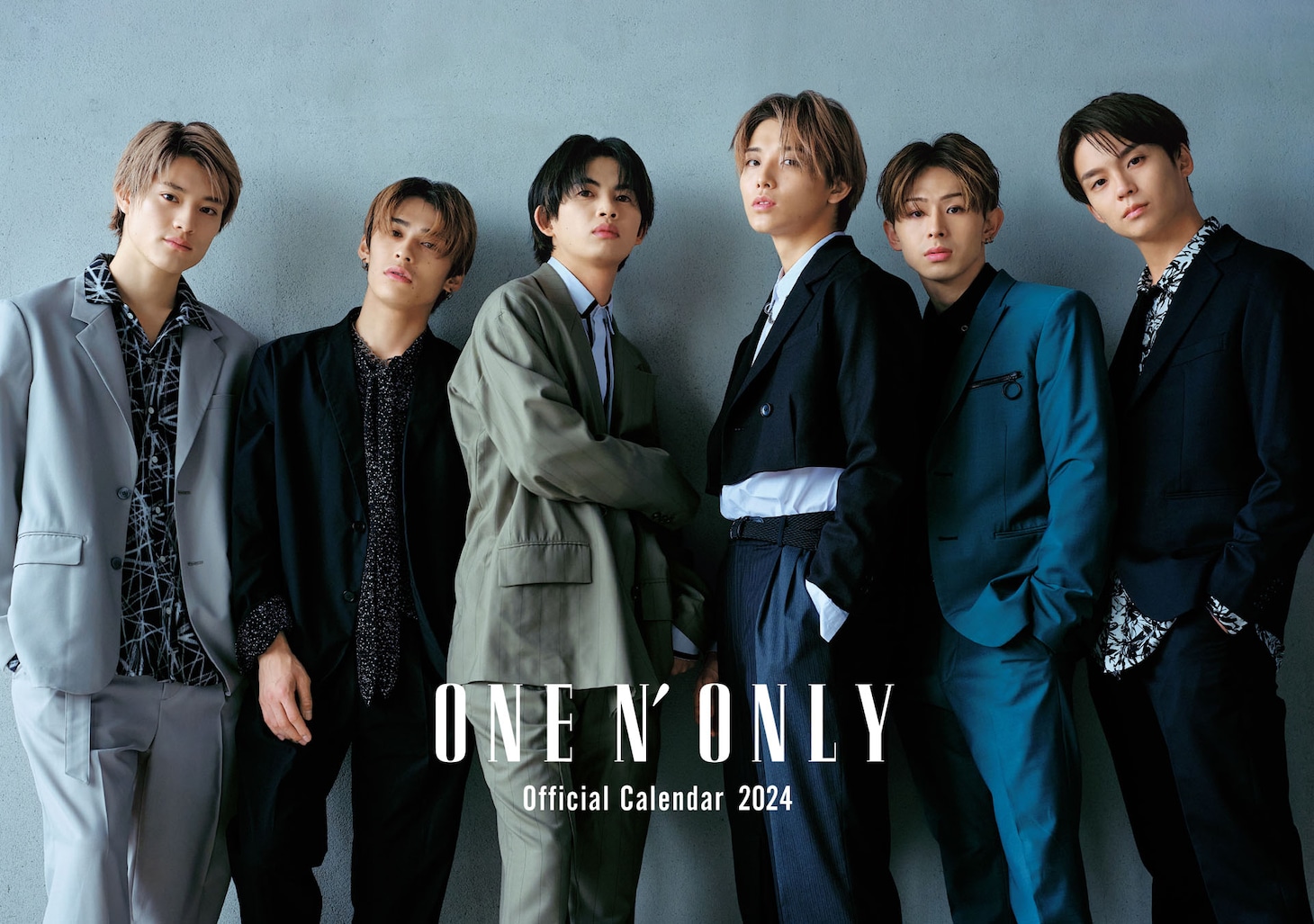 「ONE N' ONLY OFFICIAL CALENDAR 2024」表紙（クール）(c)SDP