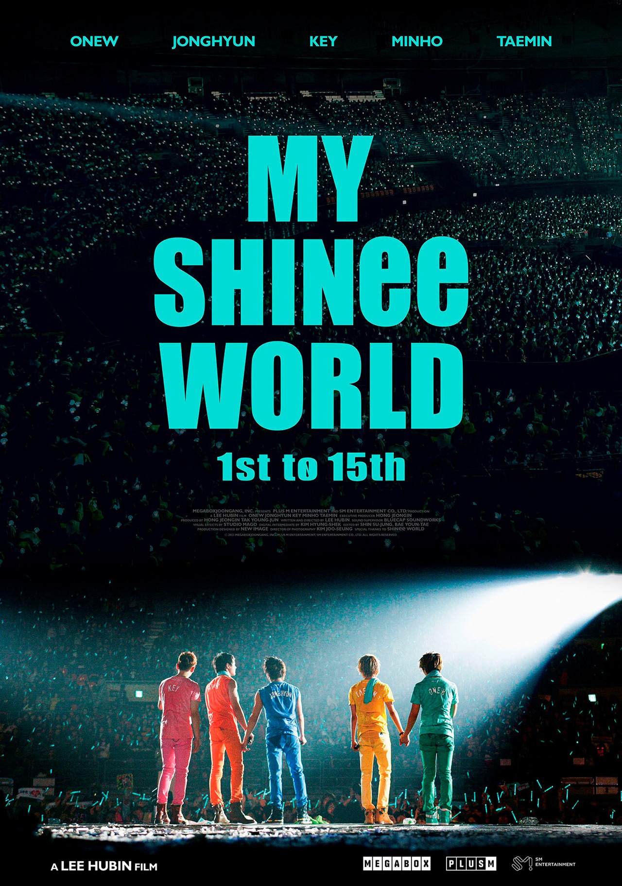 「MY SHINee WORLD」ティザービジュアル (c)2023 MEGABOXJOONGANG, INC., PLUS M ENTERTAINMENT, SM ENTERTAINMENT CO., LTD. ALL RIGHTS RESERVED.