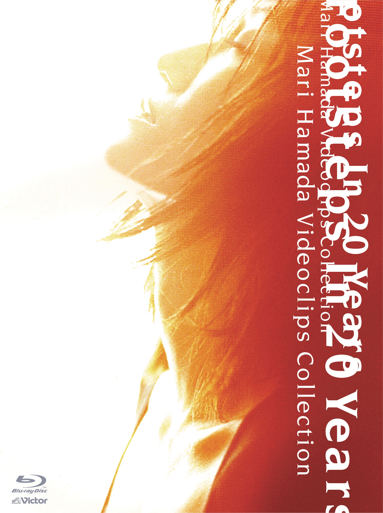 浜田麻里「Footsteps In 20 Years - Mari Hamada Video Clips collection -」ジャケット