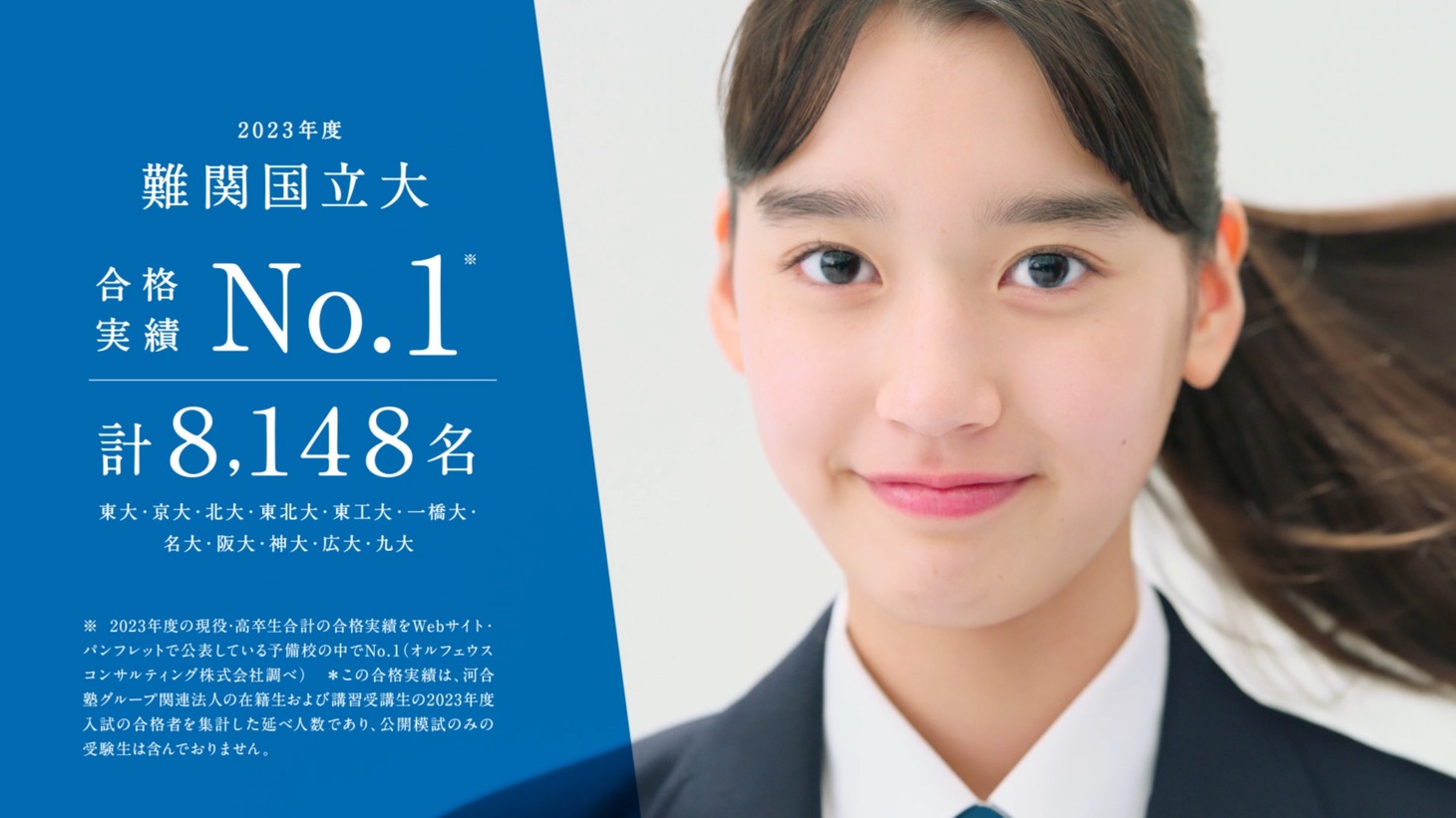 河合塾1月開講CMより。