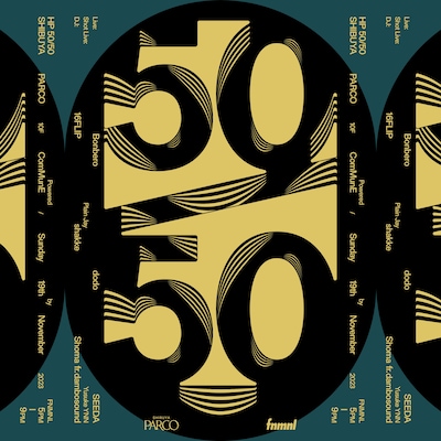 「HP 50/50 Powered by FNMNL」フライヤー