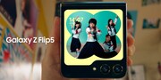 「Galaxy Z Flip5」新CMより。