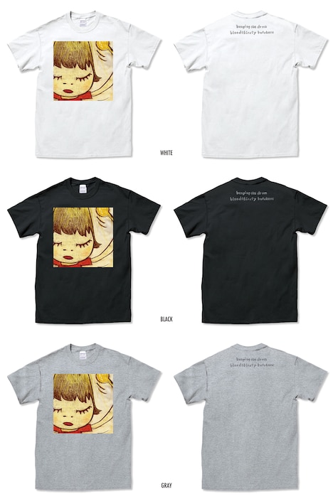 bloodthirsty butchers「banging the drum」LPジャケットTシャツ