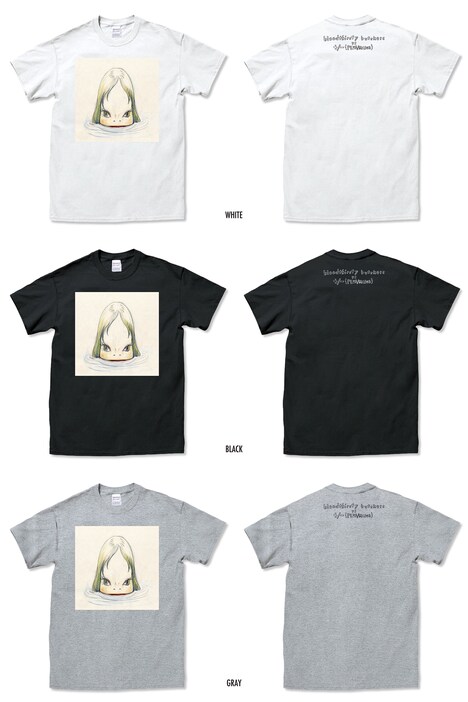 bloodthirsty butchers「bloodthirsty butchers VS ＋/-{PLUS / MINUS}」LPジャケットTシャツ
