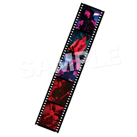 BUCK-TICK「TOUR THE BEST 35th anniv. FINALO in Budokan」初回仕様特典のフォトブックマーカーサンプル画像。