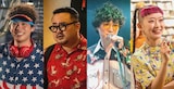 左から渡辺大知、休日課長(ゲスの極み乙女、DADARAY、ichikoro、礼賛)、石崎ひゅーい、詩羽(水曜日のカンパネラ)。(c)フジテレビ