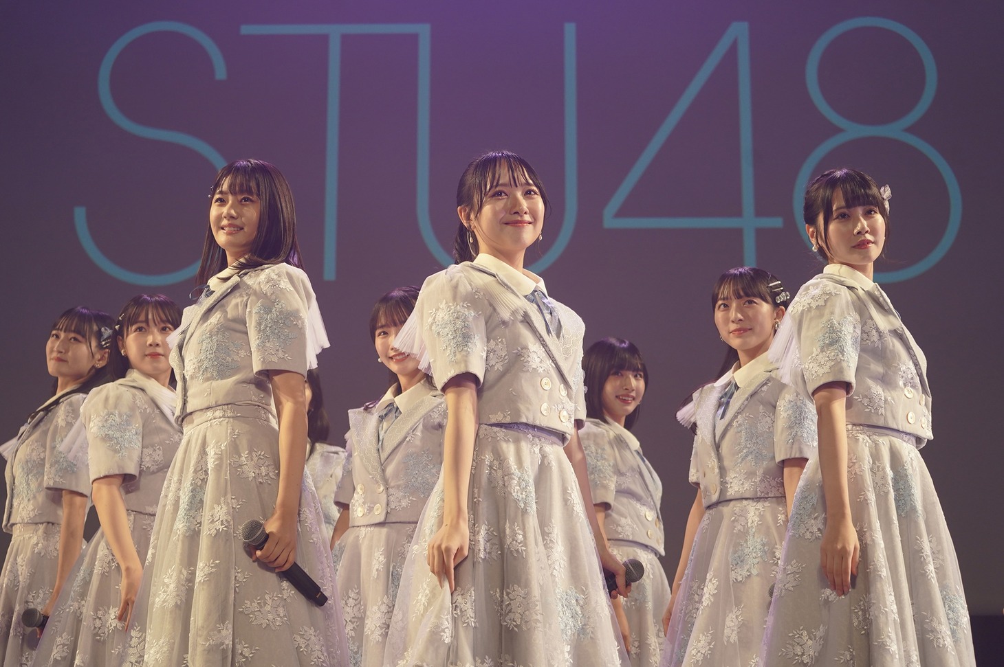 STU48「君は何を後悔するのか？」リリース記念イベントの様子。(c)STU