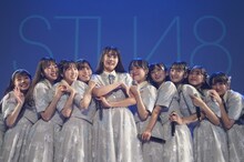 STU48「君は何を後悔するのか？」リリース記念イベントの様子。(c)STU