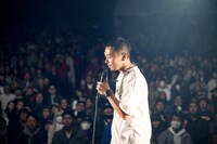 アンコールで再び登場した田我流。（Photo by Yukitaka Amemiya）