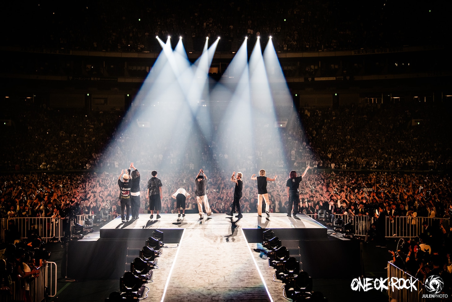 ONE OK ROCKとMY FIRST STORY。（Photo by JulenPhoto）