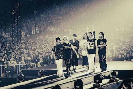 ONE OK ROCKとMY FIRST STORY。（Photo by SHOTARO）