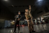 B.I.G.JOEと念願の共演を果たした田我流。（Photo by HayachiN）