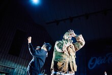 B.I.G.JOEと田我流。（Photo by Ayako Suzuki）