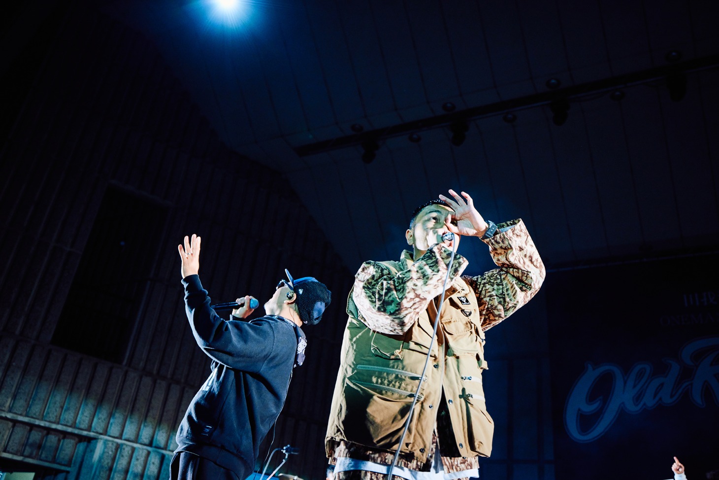 B.I.G.JOEと田我流。（Photo by Ayako Suzuki）