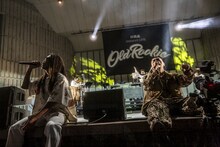 Ringoと田我流。（Photo by HayachiN）