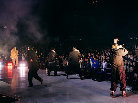 やべ～勢いですげー盛り上がるstillichimiya。（Photo by YUSUKE OISHI ［MARCOMONK］）