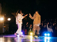 Ringoと田我流。（Photo by YUSUKE OISHI ［MARCOMONK］）