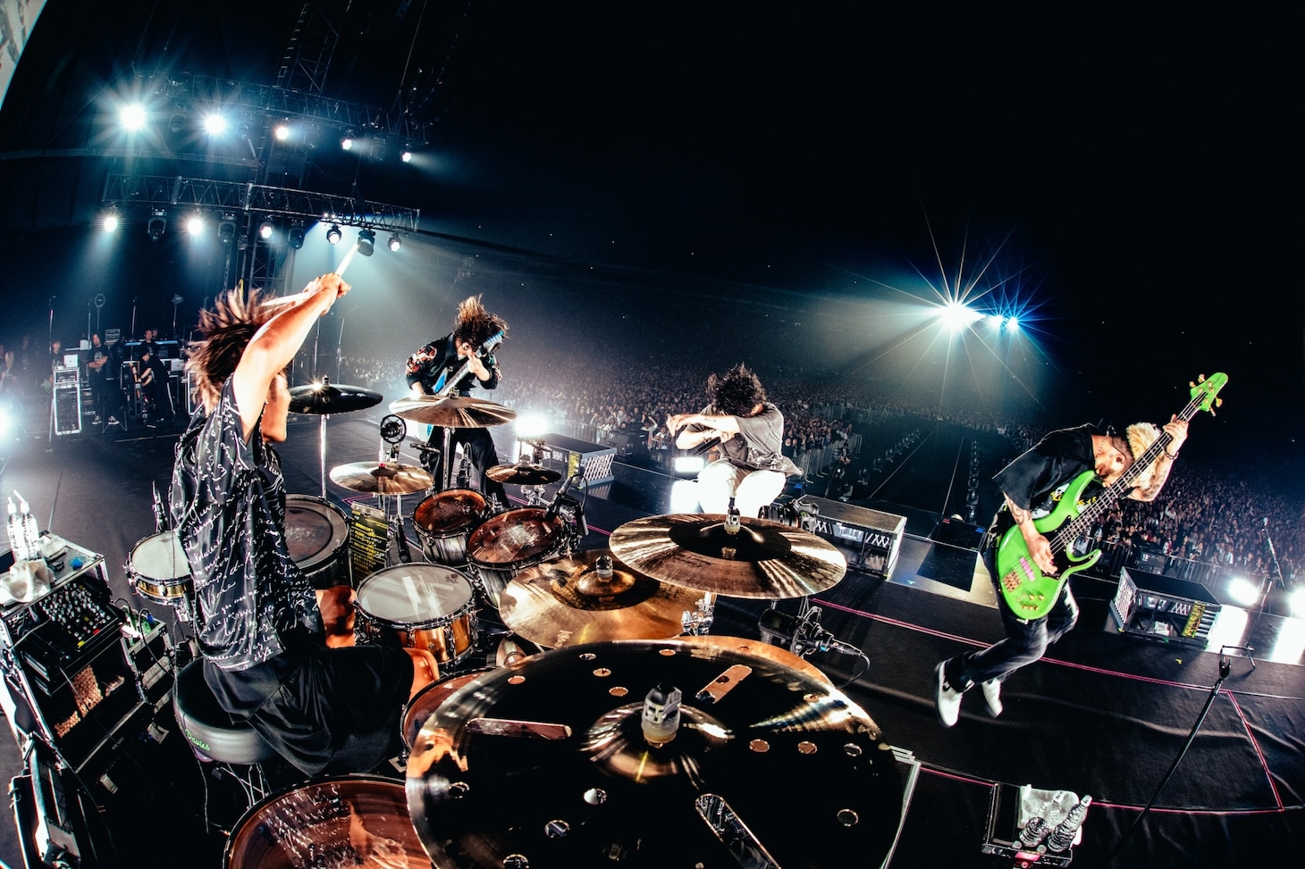 MY FIRST STORYのパフォーマンスの様子。（Photo by Taka"nekoze photo"）