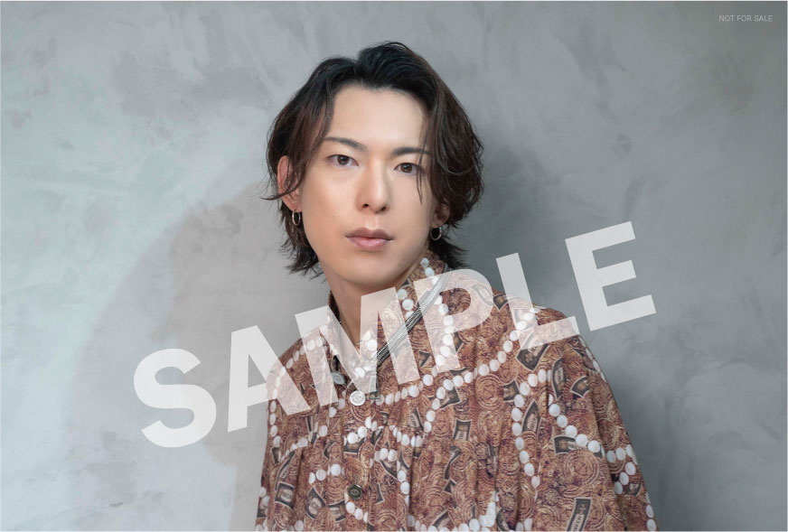 北園涼「RYO KITAZONO BEST～2019-2023～」アニメイト購入特典のフォトカード。