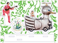 「アヒルコースター」のアクリルスタンド