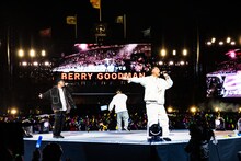 「ベリーグッドマン結成10周年 × 阪神甲子園球場100周年記念事業 ベリーグッドマン ～甲子園 LIVE 2023～」の様子。（Photo by YUSUKE OKADA）