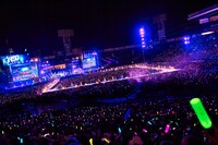 「ベリーグッドマン結成10周年 × 阪神甲子園球場100周年記念事業 ベリーグッドマン ～甲子園 LIVE 2023～」の様子。（Photo by KEIKO TANABE）