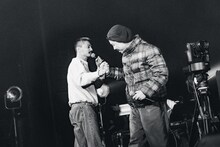 鎮座DOPENESSとCampanella。（Photo by Daiki Miura）