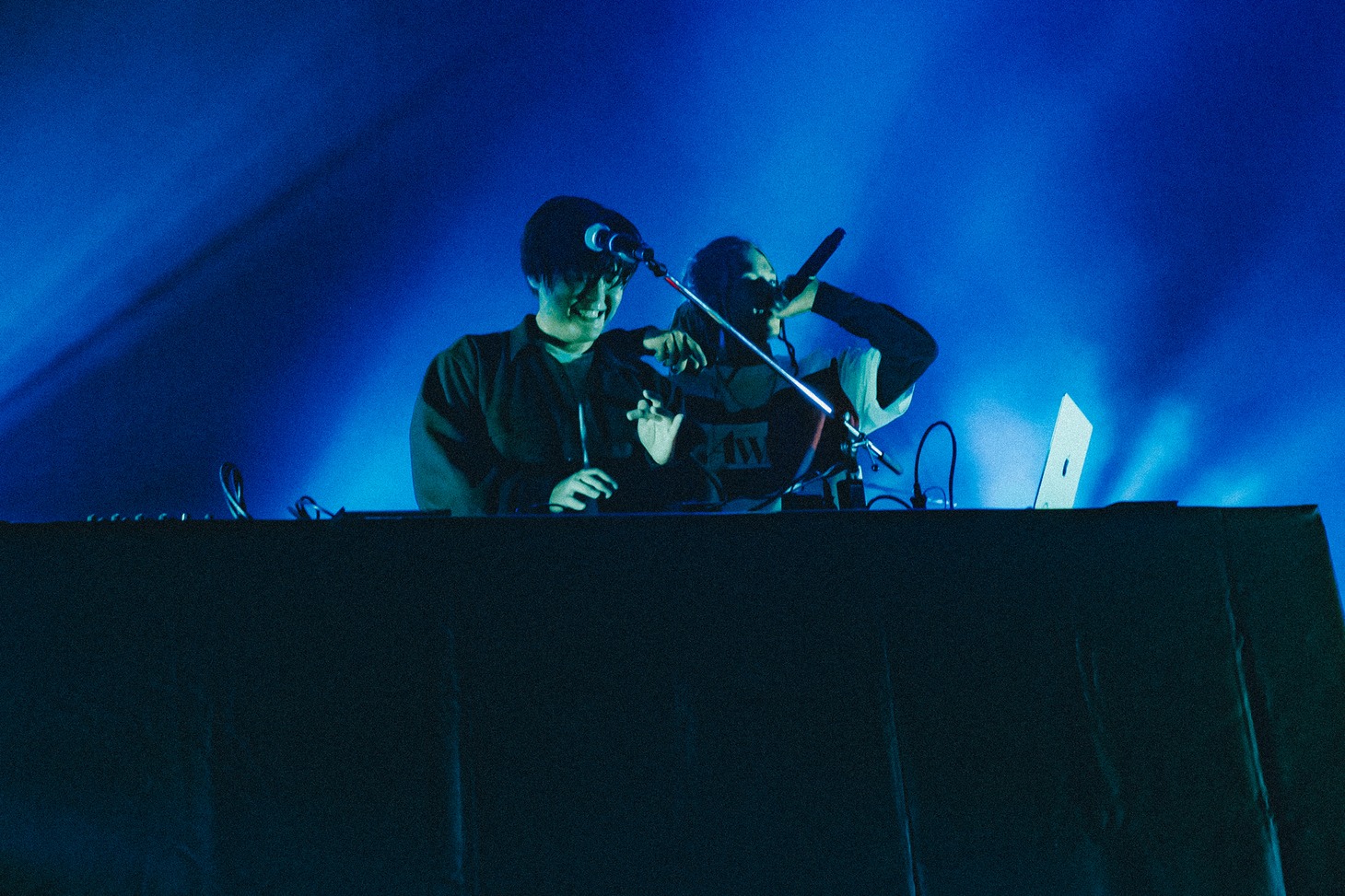STUTSとKaneee。（Photo by Daiki Miura）