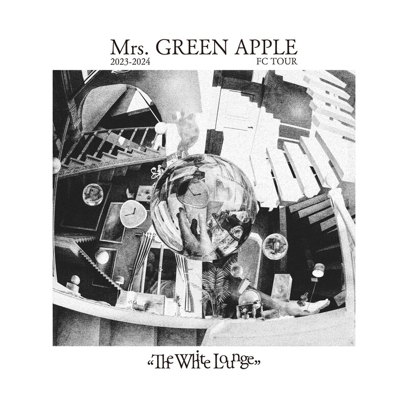 「Mrs. GREEN APPLE 2023-2024 FC TOUR "The White Lounge"」告知ビジュアル