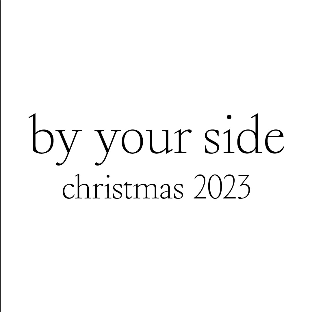 羊文学×西武渋谷店 クリスマス企画「by your side」ロゴ