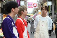 左からリョウガ、ユーキ、タカシ。