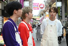 左からリョウガ、ユーキ、タカシ。