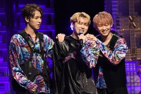 左からタカシ、ユーキ、シューヤ。