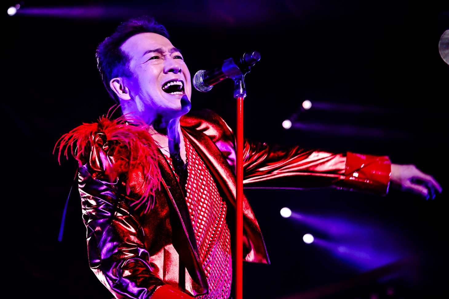 「60th Birth Anniversary Double T Wonderland 2021 LIVE in Tokyo International Forum Hall A」の様子。（撮影：西村彩子）