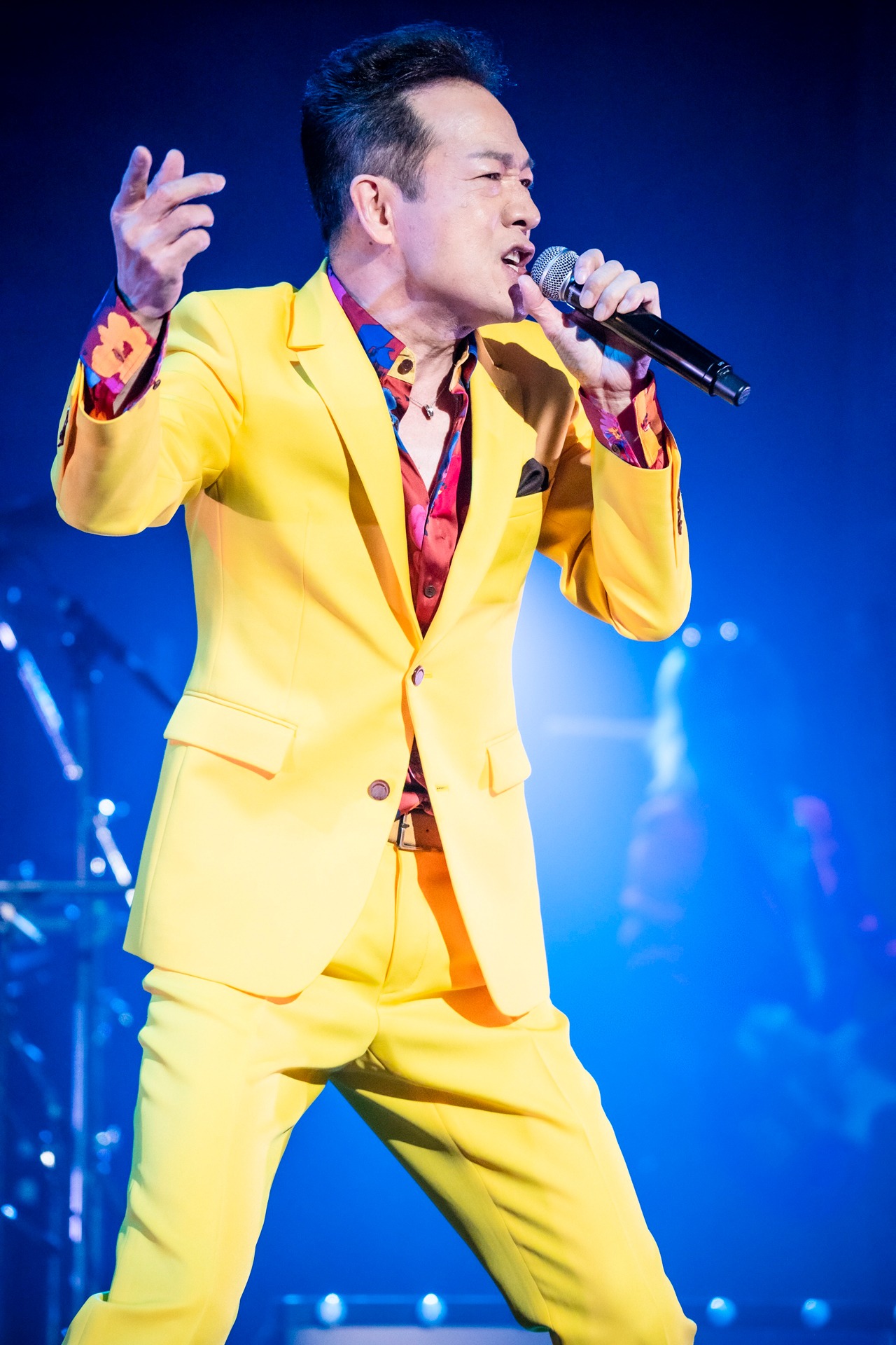 「TOSHIHIKO TAHARA DOUBLE 'T' TOUR 2022
Romanticist in Nakano Sunplaza Hall」の様子。（撮影：西村彩子）
