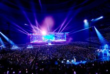 JO1「2023 JO1 2ND ARENA LIVE TOUR 'BEYOND THE DARK:RISE in KYOCERA DOME OSAKA’」の様子。(c)LAPONE Entertainment