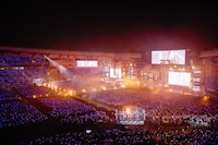 櫻坂46「3rd YEAR ANNIVERSARY LIVE」の様子。（撮影：上山陽介）