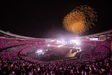 櫻坂46「3rd YEAR ANNIVERSARY LIVE」の様子。(撮影:上山陽介)