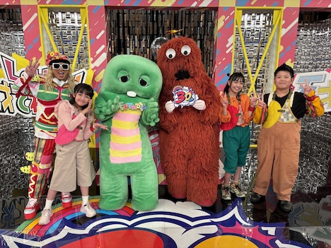 ガチャピンとムックの出演回の様子。(c)ガチャムク